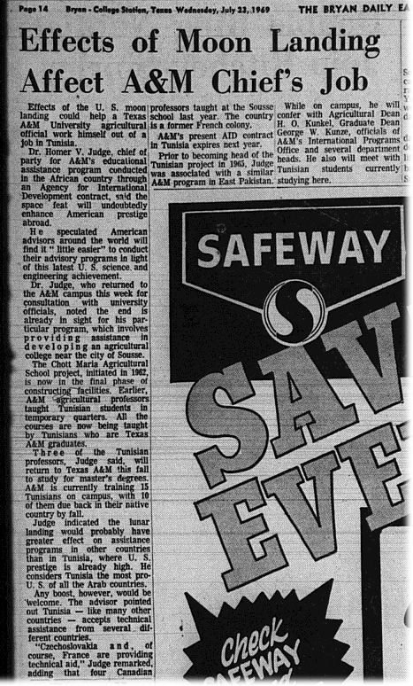 The Eagle Archives: July 23, 1969